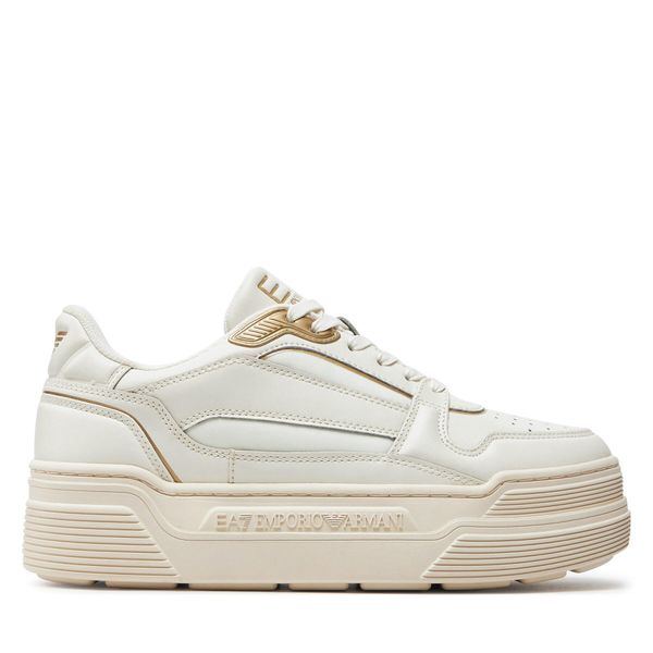 EA7 Emporio Armani Tenisice EA7 Emporio Armani X7X010 XK334 S288 Off White+Light Gold