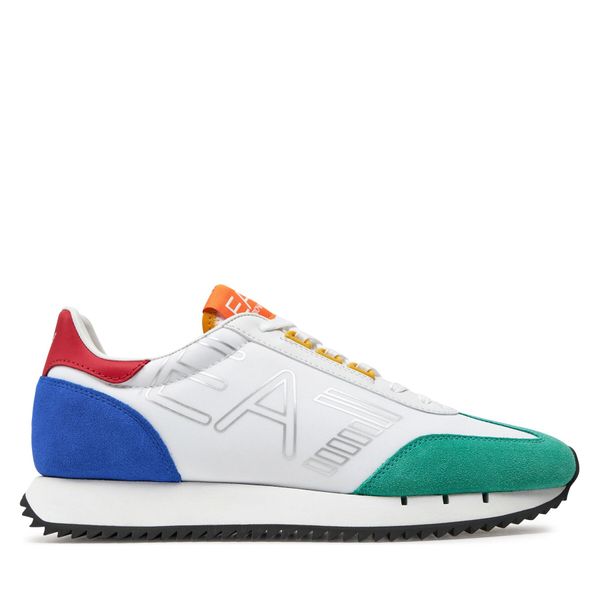 EA7 Emporio Armani Tenisice EA7 Emporio Armani X8X101 XK257 T856 Wht+Blt+Org T+Man+Sa