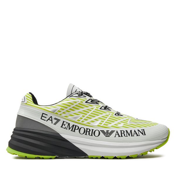 EA7 Emporio Armani Tenisice EA7 Emporio Armani X8X129 XK307 T563 Opt.Wht+Blk+Acid Lim