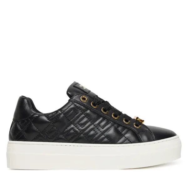 Elisabetta Franchi Tenisice Elisabetta Franchi Low Cut Lace Up F4A9-E0357-1251 D Crna