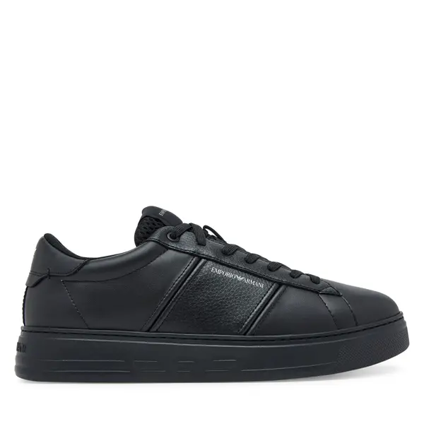 Emporio Armani Tenisice Emporio Armani EM003701 AF18017 MC005 Crna