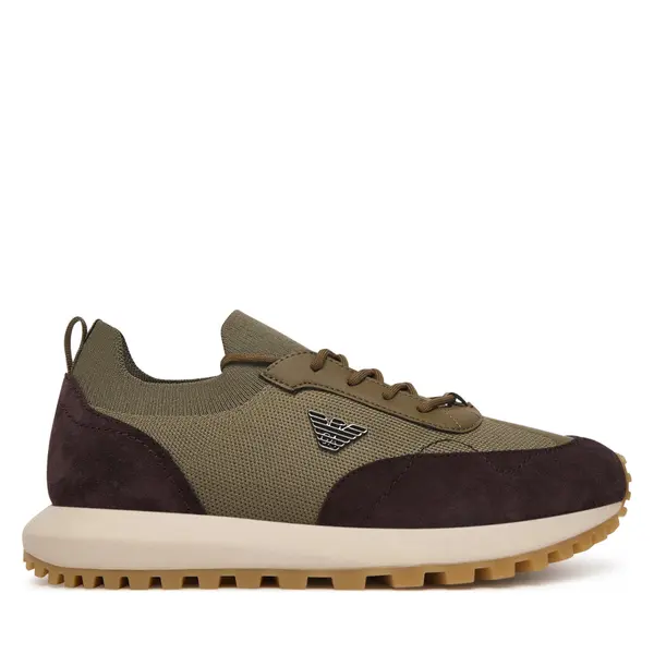 Emporio Armani Tenisice Emporio Armani EM003739 AF19724 MZ783 Zelena