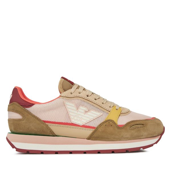 Emporio Armani Tenisice Emporio Armani X3X058 XN730 A496 Mud/Rose/Bordeaux