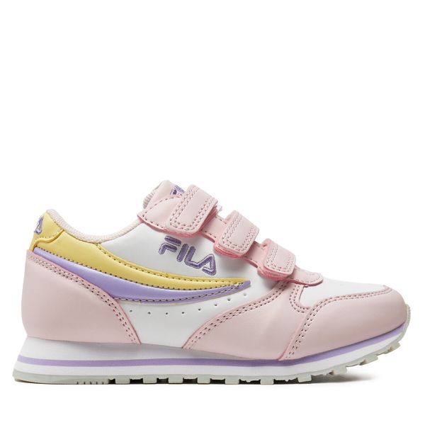 Fila Tenisice Fila Orbit Velcro Kids 1010785 White/Mauve Chalk 13256