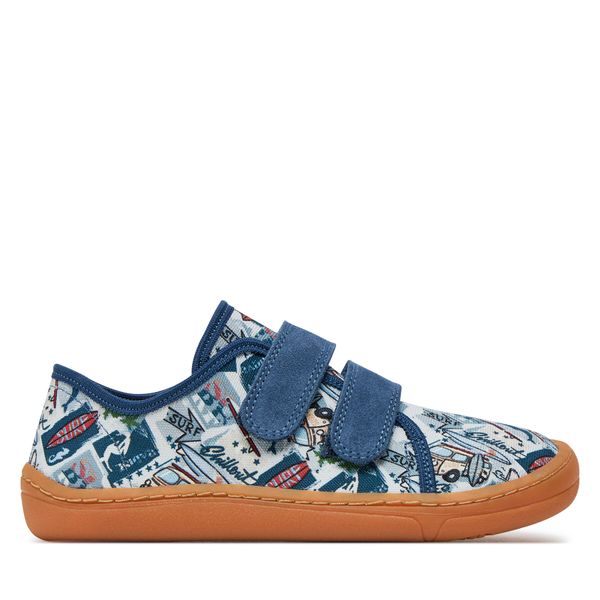 Froddo Tenisice Froddo Barefoot Canvas G1700379-12 D Light Blue 12