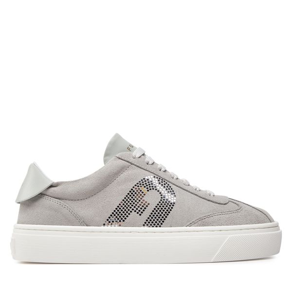 Furla Tenisice Furla Joy Lace-Up Sneaker T.20 YH80FJO-BX2909-3081S-44013700 Gesso+Marshmallow+Color Silver