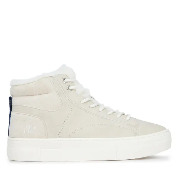 Gap Tenisice Gap PORTLAND CUP MID W GP505011AW-SA00 Écru