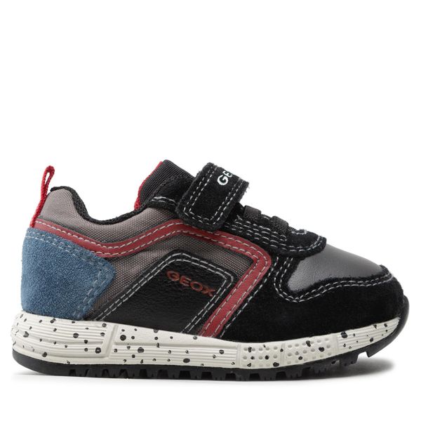 Geox Tenisice Geox B Alben B. C B043CC 022FU C0260 M Black/Dk Red