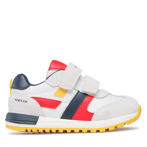 Geox Tenisice Geox B Alben Boy B353CA0FU22C0899 S White/Navy