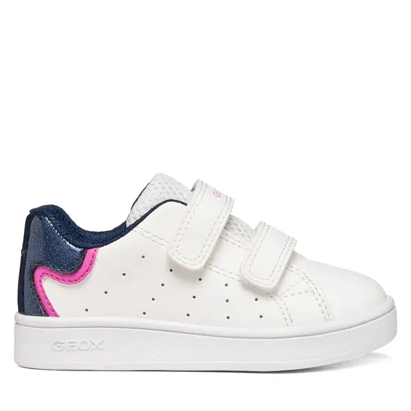Geox Tenisice Geox B Eclyper Girl B365MA 0BCKC C0006 Bijela