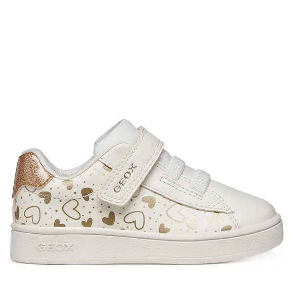 Geox Tenisice Geox B Eclyper Girl B455MA 0BCKC C1R2L Bijela
