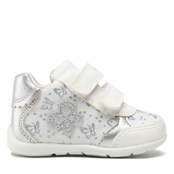 Geox Tenisice Geox B Elthan G. A B251QA 0AW54 C0007 White/Silver