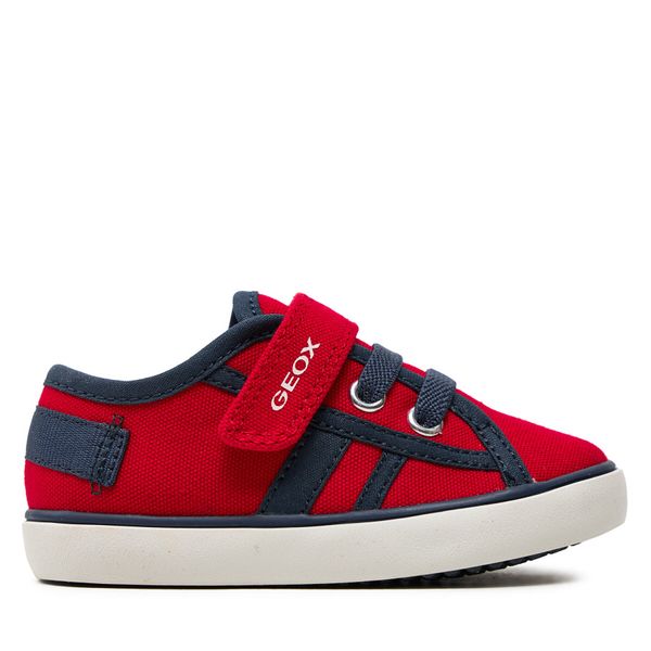 Geox Tenisice Geox B Gisli Boy B451NA 00010 C7217 Red/Navy