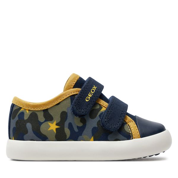 Geox Tenisice Geox B Gisli Boy B451NB 000AW CF42Q M Navy/Ochre