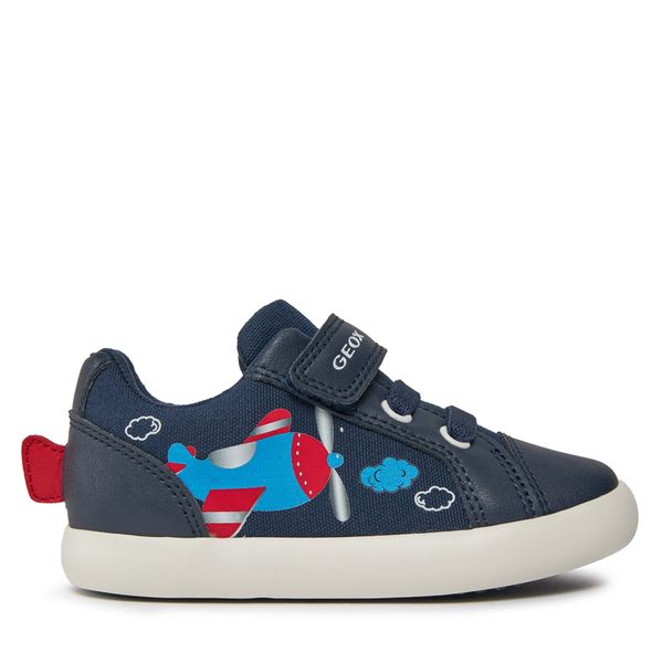Geox Tenisice Geox B Gisli Boy B451NC 01054 C0735 S Navy/Red