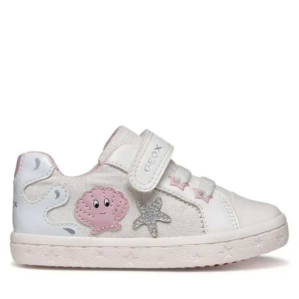 Geox Tenisice Geox B Gisli Girl B651MB 00954 C0007 M Bijela