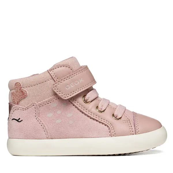 Geox Tenisice Geox B Gisli Girl B661MA 022BC C8014 S Ružičasta
