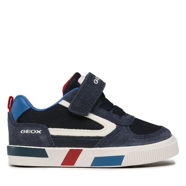 Geox Tenisice Geox B Kilwi Boy B35A7B01422C4211 M Navy/White