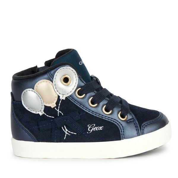 Geox Tenisice Geox B Kilwi Girl B36D5B 022NF C4P1W M Dk Navy/Silver