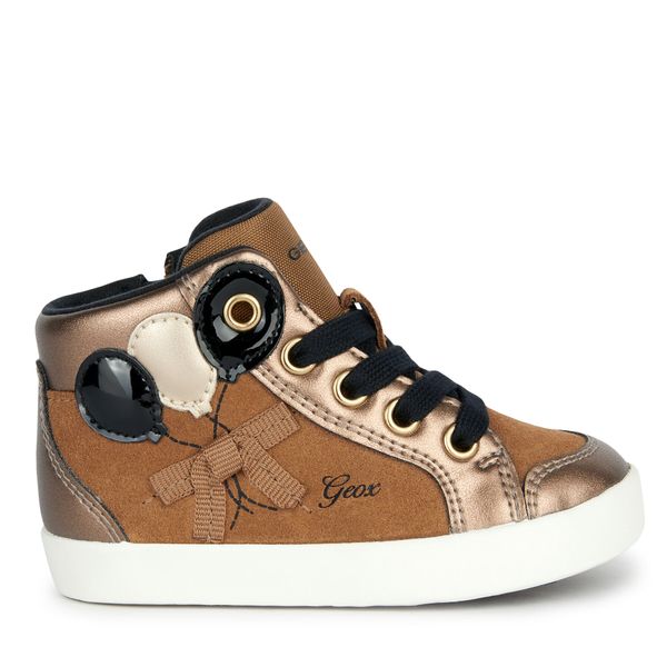 Geox Tenisice Geox B Kilwi Girl B36D5B 022NF C6175 M Whisky/Black