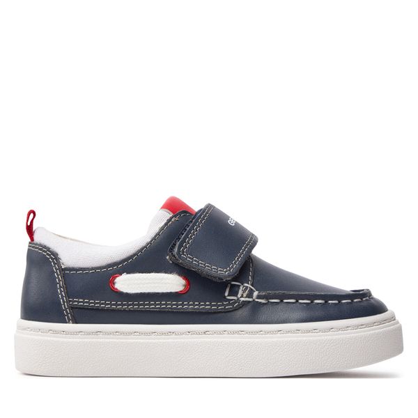 Geox Tenisice Geox B Nashik Boy B455ND 08510 C4211 S Navy/White