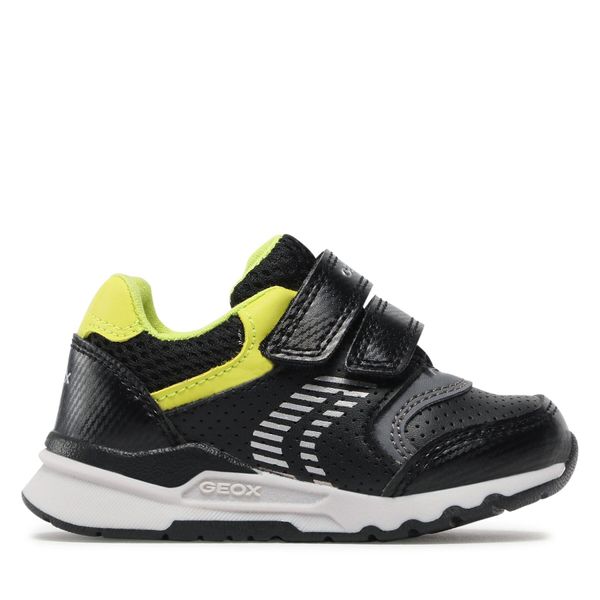 Geox Tenisice Geox B Pyrip B. A B264YA 0CE54 C9B3S M Black/Lime Green