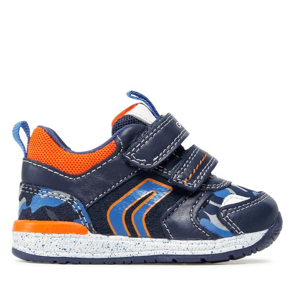 Geox Tenisice Geox B Rishon B. B B150RB 08514 CF47R Navy/Lt Orange