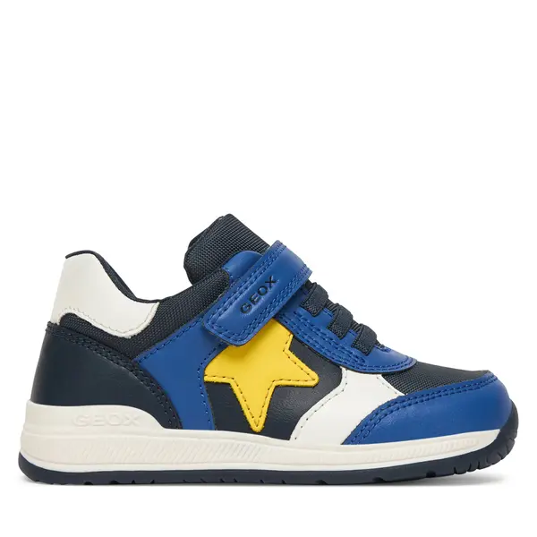 Geox Tenisice Geox B Rishon Boy B560RA 054FU C0657 Tamnoplava
