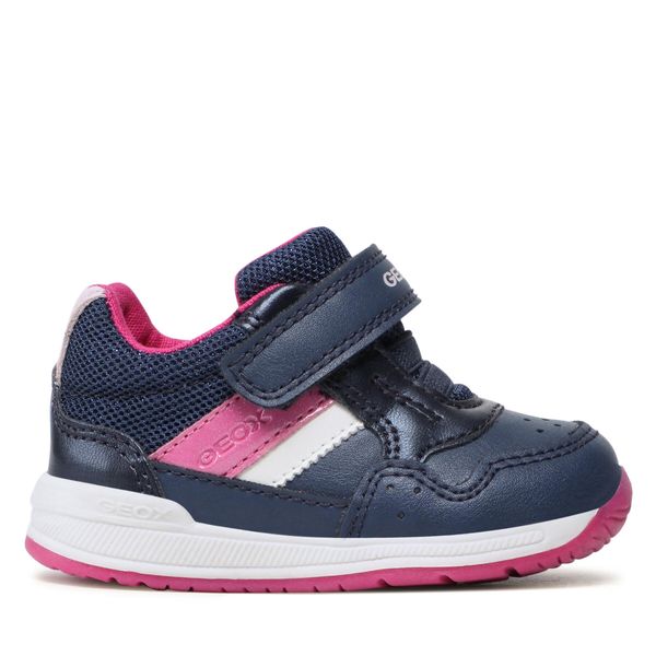 Geox Tenisice Geox B Rishon G. A B250LA 0BCEW CB48N Lt Navy/Fuchsia