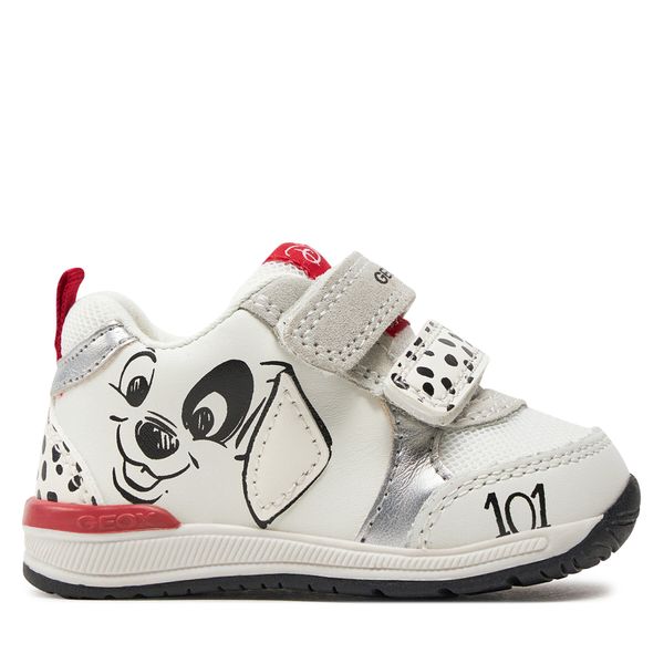 Geox Tenisice Geox B Rishon Girl B450LB 085NF C0050 White/Red