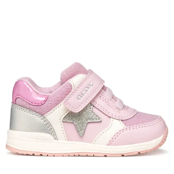 Geox Tenisice Geox B Rishon Girl B560LA 0BCEW C0514 Ružičasta
