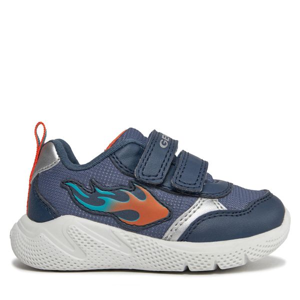 Geox Tenisice Geox B Sprintye Boy B354UC 0FU54 C4M2T M Dk Blue/Orange