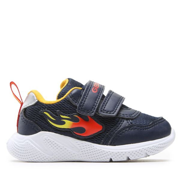 Geox Tenisice Geox B Sprintye Boy B354UC01454C0657 M Navy/Yellow