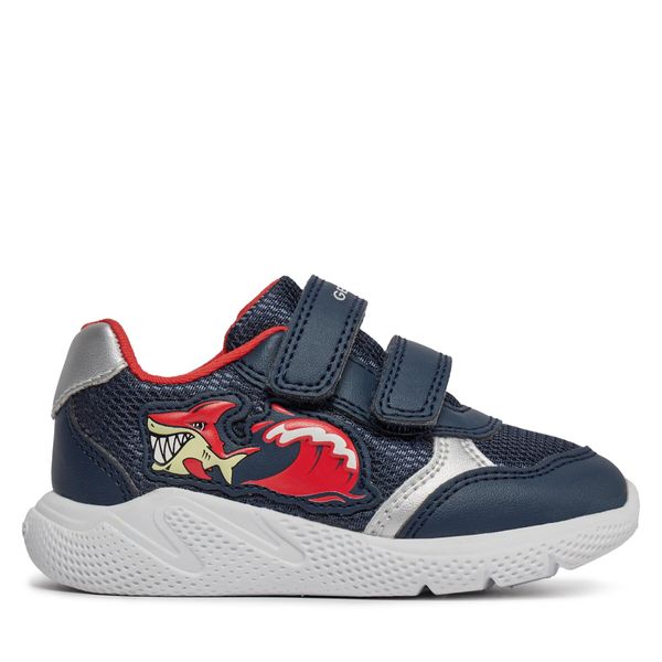 Geox Tenisice Geox B Sprintye Boy B454UA 01454 C0735 M Navy/Red