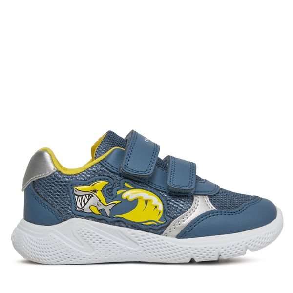 Geox Tenisice Geox B Sprintye Boy B454UA 01454 C4B2V S Avio/Yellow