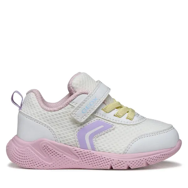 Geox Tenisice Geox B Sprintye Girl B454TD 01454 C0406 Bijela