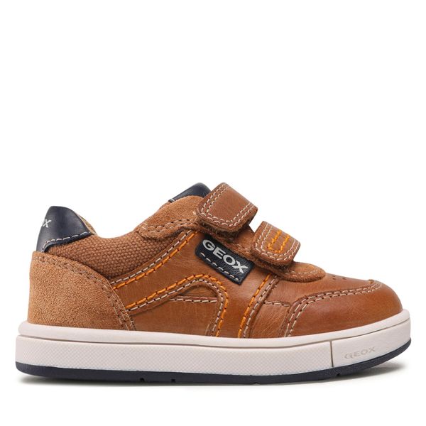 Geox Tenisice Geox B Trottola B. A B2543A 0CL22 C5GF4 M Caramel/Navy
