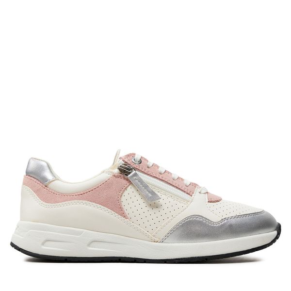 Geox Tenisice Geox D Bulmya D36NQB 0BC22 C1Z8W White/Lt Rose
