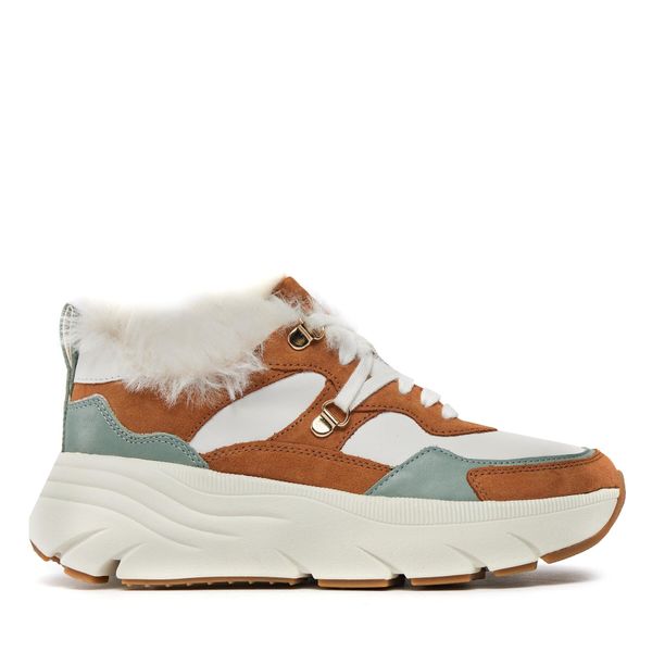 Geox Tenisice Geox D Diamanta D36UFC 08522 C1216 White/Cognac