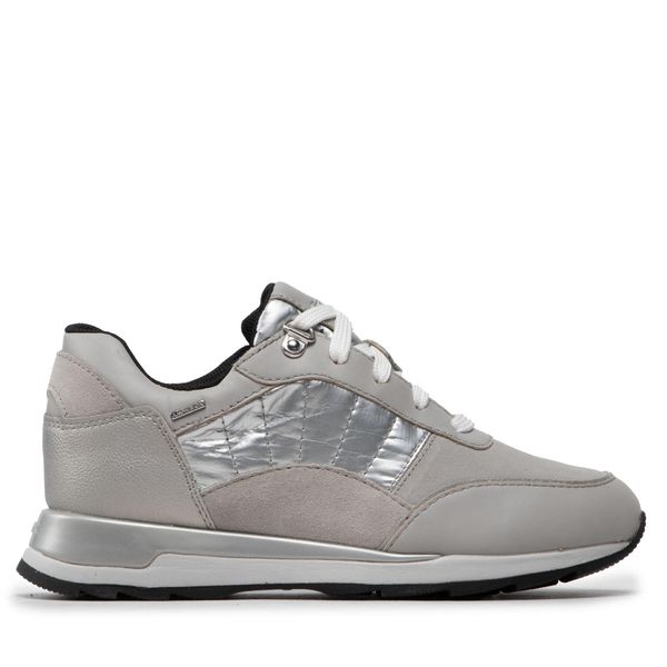 Geox Tenisice Geox D New Aneko B Abx B D26LYB 085FU C1355 Lt Grey/Silver