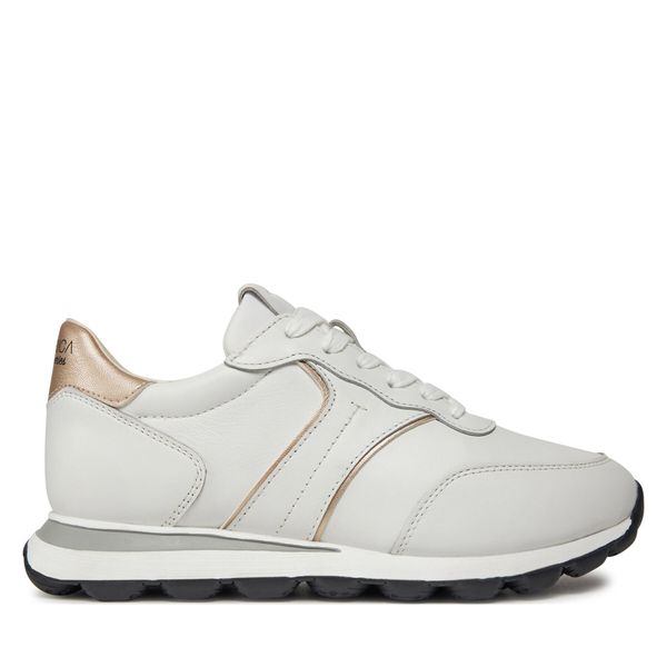 Geox Tenisice Geox D Spherica Vseries D45F4A 085NF C1327 White/Lt Gold