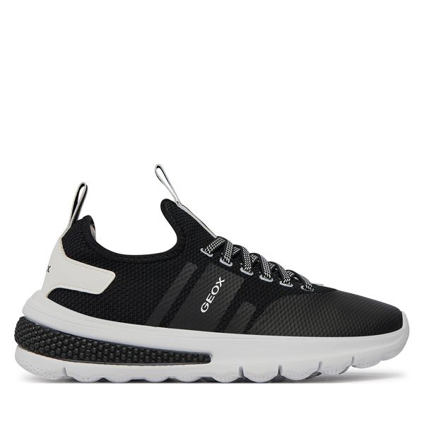 Geox Tenisice Geox J Activart Girl J45LXB 0159J C0127 D Crna