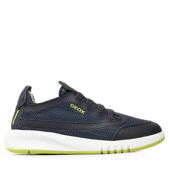 Geox Tenisice Geox J Aeranter B. A J25BNA 07TBC CF43S M Navy/Lime Green