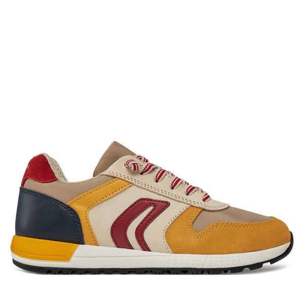 Geox Tenisice Geox J Alben Boy J459EB 022FU C0445 D Beige/Yellow
