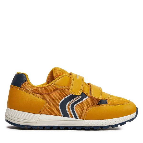 Geox Tenisice Geox J Alben Boy J459EC 01454 C2PF4 D Ochreyellow/Navy