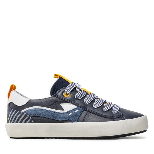Geox Tenisice Geox J Alonisso B. B J252CB 08522 C0657 M Navy/Yellow