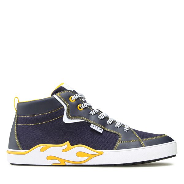 Geox Tenisice Geox J Alphabeet Boy J35HLF01054C0657 D Navy/Yellow