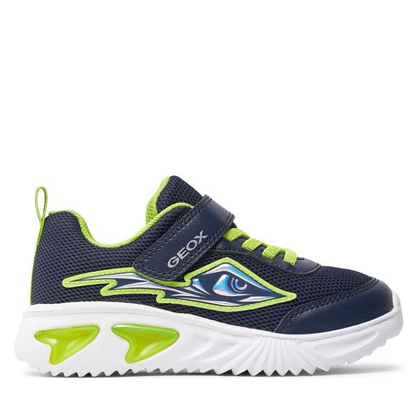 Geox Tenisice Geox J Assister Boy J45DZA 014CE C0749 S Navy/Lime