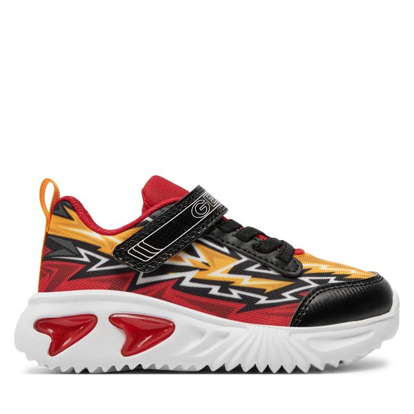 Geox Tenisice Geox J Assister Boy J45DZB 02ACE C0048 M Black/Red