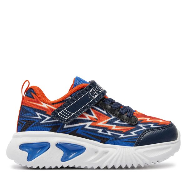 Geox Tenisice Geox J Assister Boy J45DZB 02ACE C0820 M Navy/Orange